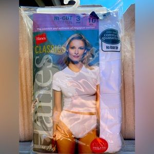 Hanes HI Cut Panties